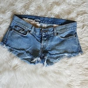 Lucky jean shorts